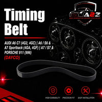 Drive Belt 6PK2285 06E903137AA Compatible With AUDI A6 C7 (4G2, 4GC) | A6 / S6 & A7 Sportback (4GA, 4GF) | A7 / S7 & PORSCHE 911 (996)  Tag-BEL-52