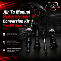 Air To Manual Suspension Conversion Kit Front & Rear (Set Of 4) Compatible With MERCEDES BENZ S-CLASS W221