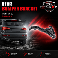Rear Bumper Bracket Left 8U0807453B & Right 8U0807454B Compatible With Audi Q3 8U (2016-2018) Tag No.144