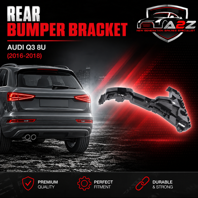 Rear Bumper Bracket Left 8U0807453B & Right 8U0807454B Compatible With Audi Q3 8U (2016-2018) Tag No.144