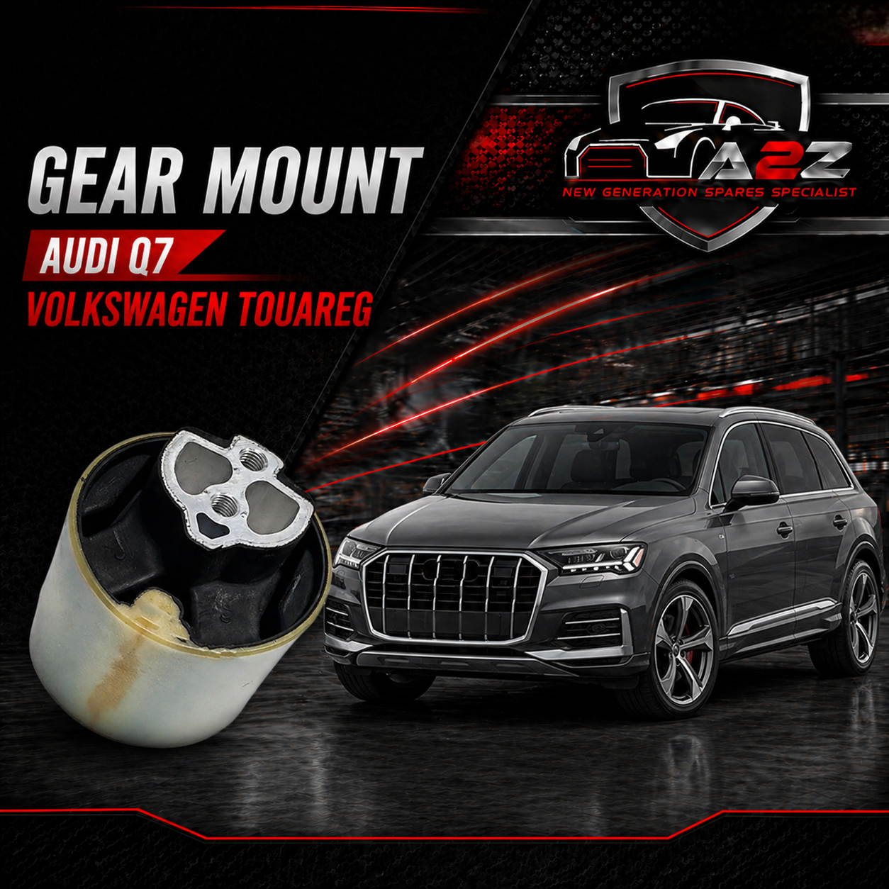 Gear Mount 7L0399249C Compatible With Audi Q7 Volkswagen Touareg