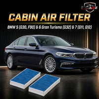 Cabin Air Filter E4938LB-2 & 64119366403 & LAK995/S 64119366403 64119366401 64119361717 64116996209 64116996208 64116996200 Compatible With BMW 5 (G30, F90) & 6 Gran Turismo (G32) & 7 (G11, G12) Tag : 98