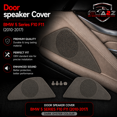 Rear Left Door Speaker Cover Oyster 51427226469 Compatible With BMW 5 Series F10 F11