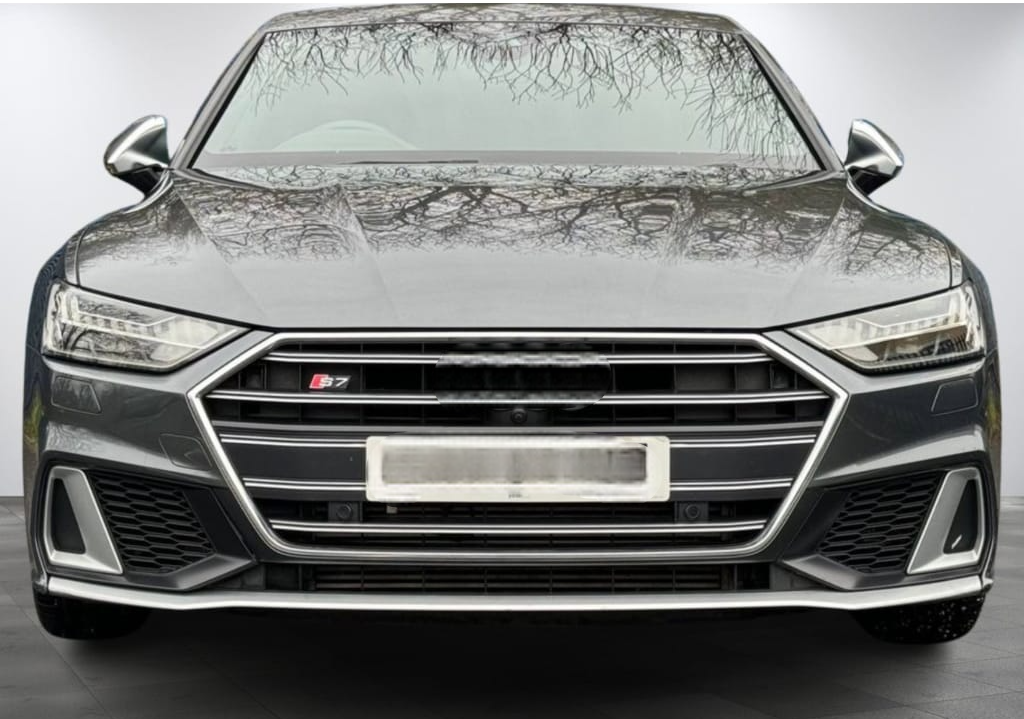 S7 Glossy Black Upgrade Show Grill Compatible With Audi = A7 (2019-24) Tag No.241