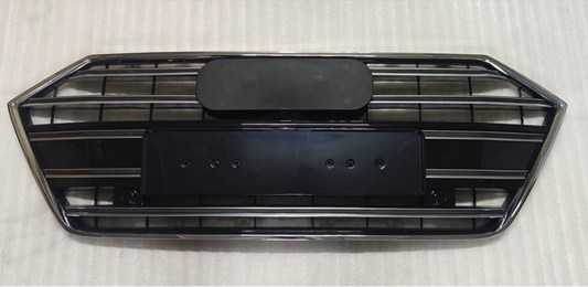 S7 Glossy Black Upgrade Show Grill Compatible With Audi = A7 (2019-24) Tag No.241