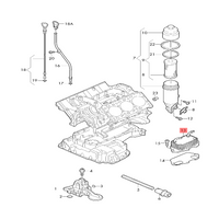 06E117021G 06E117021J 06E117021M 06E117021L Oil Cooler for Audi A4 A6 A7 Q7 Tag-O-11