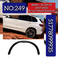 Rear Left Wheel Eyebrow 51778099935 Compatible With BMW X5 G05 M (2019-23) Tag NO.249