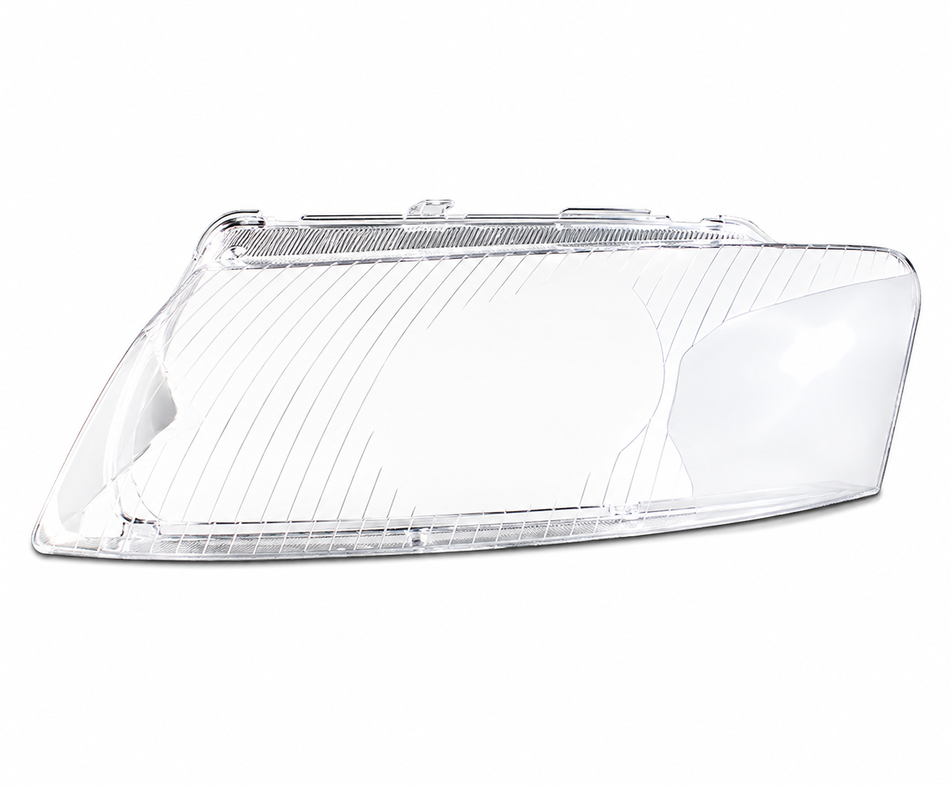 Front Headlight Glass Compatible with  Audi A8 D3 (2004-09)