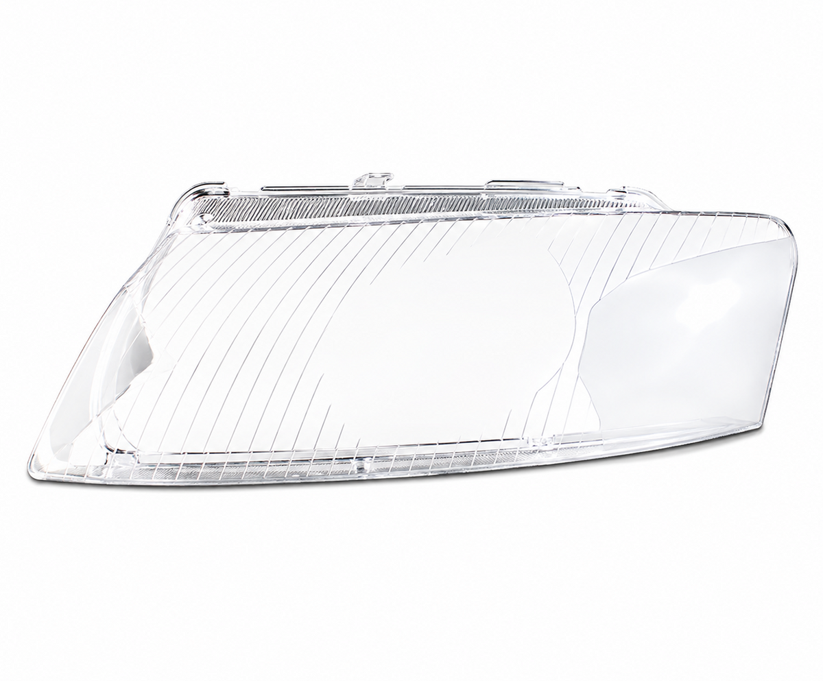 Front Headlight Glass Compatible with  Audi A8 D3 (2004-09)