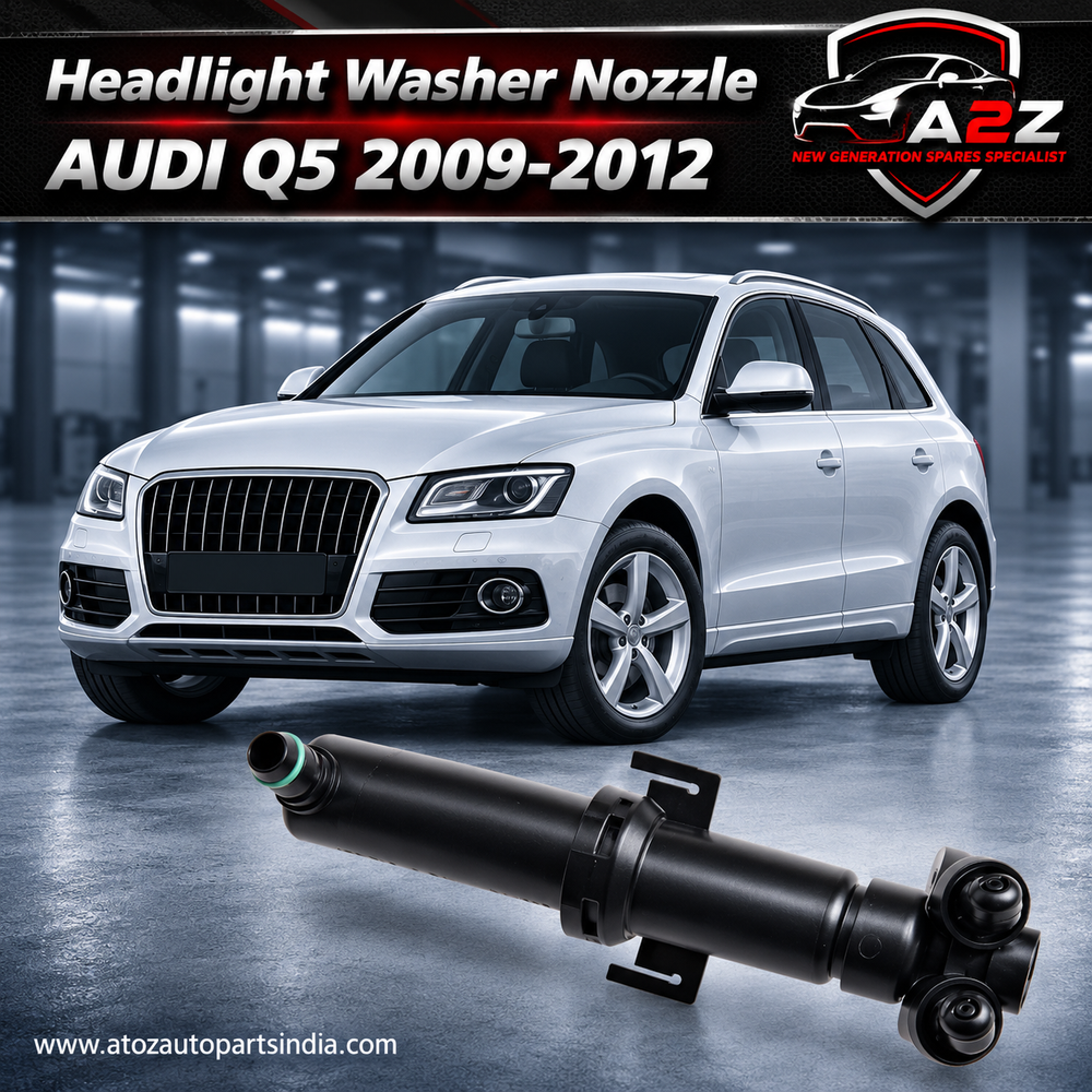 Headlight Washer Nozzle Compatible With AUDI Q5 2009-2012 Headlight Washer Nozzle Left 8R0955101 & Right 8R0955102