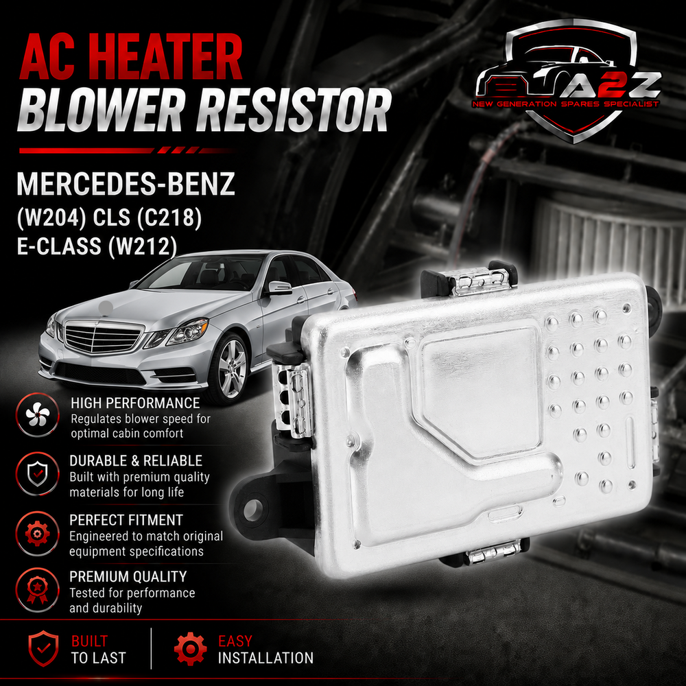 Blower Resister Motor A2128702110 Compatible With MERCEDES-BENZ & (W204) CLS (C218) E-CLASS (W212)