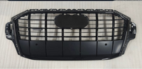 Matt Black Original Show Grill 4M0853651AHVM2 4M0853651G 4M0853651J 4M0853651Q 4M0853651QRN4 4M0853653E 4M0853653G Compatible With AUDI Q7 (2020-2024) Tag No.172