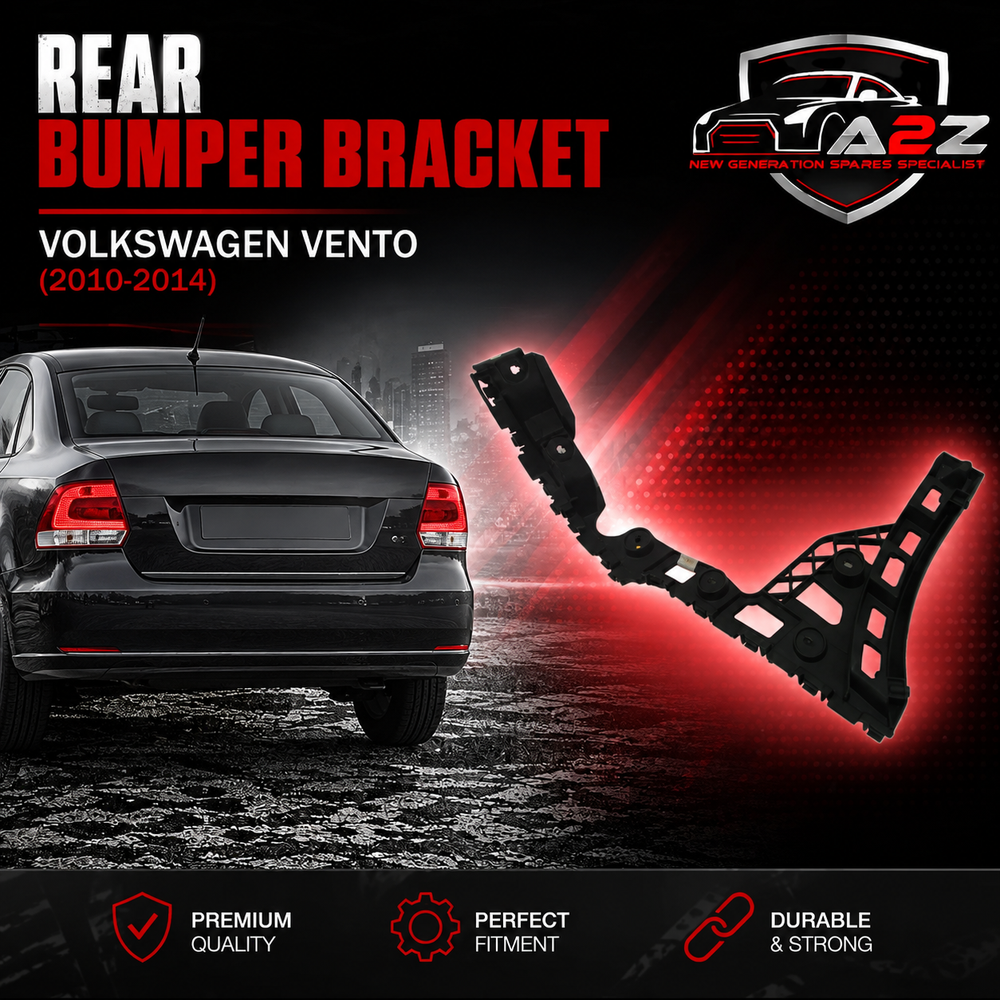 Rear Bumper Bracket 6RU807394 Compatible With VOLKSWAGEN VENTO (2010-2014)