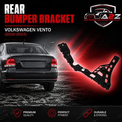 Rear Bumper Bracket 6RU807394 Compatible With VOLKSWAGEN VENTO (2010-2014)