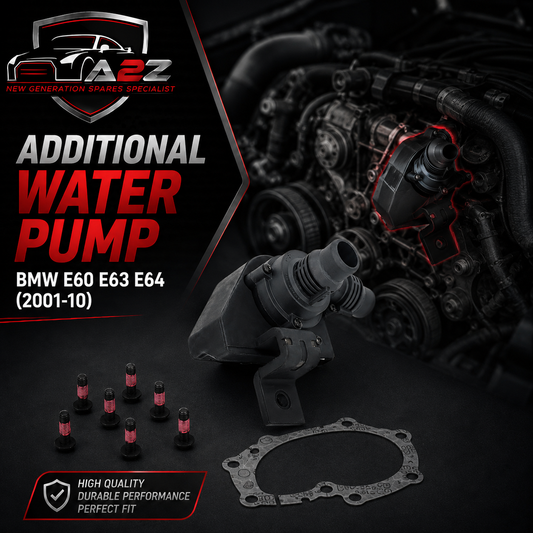 Additional Water Pump  64116910755 64116988960 64119197085 64116903350 11517629916 2218350064 2048350364 2218350164 Compatible With BMW E60 E63 E64 E65 E66