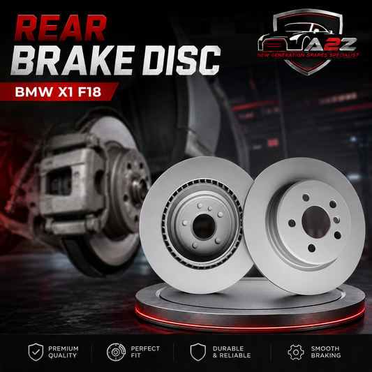 Rear Brake Disc Set 34216793127 Compatible With BMW F18