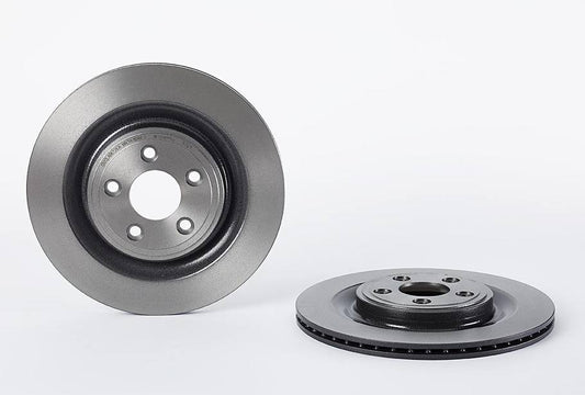 Rear Brake Disc Set C2D26352 Compatible With JAGUAR XF I (X250) & XJ (X351) & XK II Convertible (X150) & XK II Coupe (X150)