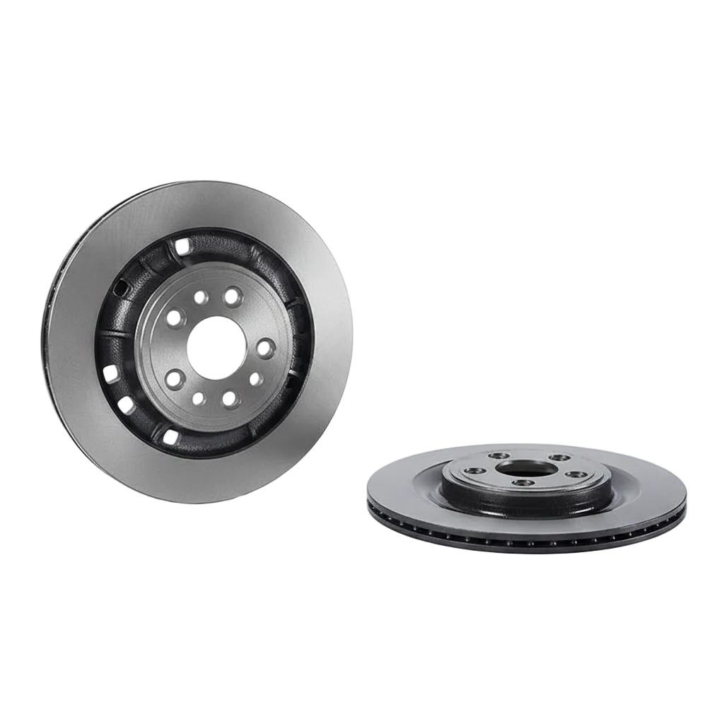 Rear Brake Disc Set C2D26352 Compatible With JAGUAR XF I (X250) & XJ (X351) & XK II Convertible (X150) & XK II Coupe (X150)