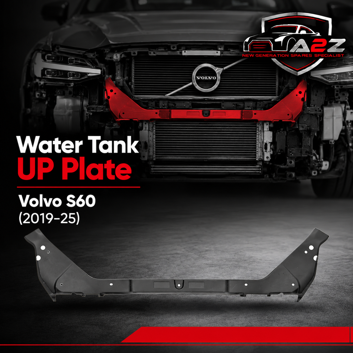 Water Tank UP Plate 32277308 Compatible With Volvo S60 (2019-25)