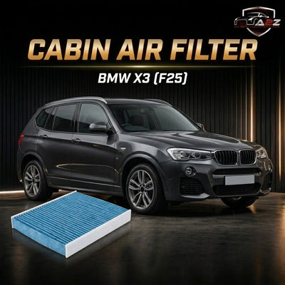 Cabin Air Filter 64119237159 & E3934LB Compatible With  BMW X3 (F25) Tag 247.