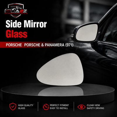 Side Mirror Glass Left 97073103500 & Right 97073103800 Compatible With  PORSCHE  PORSCHE & PANAMERA (971)