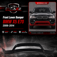Front Lower Bumper 51117222382 Compatible With BMW  X5 E70 2006-2014 Tag No.493