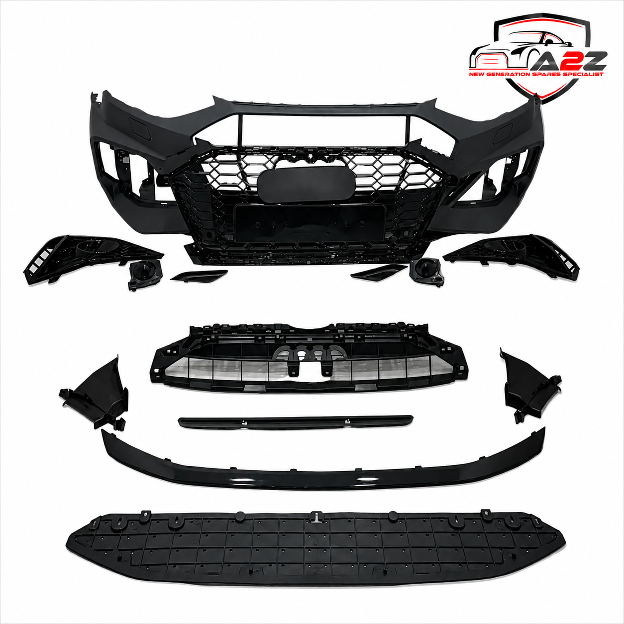 Front Bumper Kit Compatible With Audi A4 To RS4 {2020-2021}  FBK.6