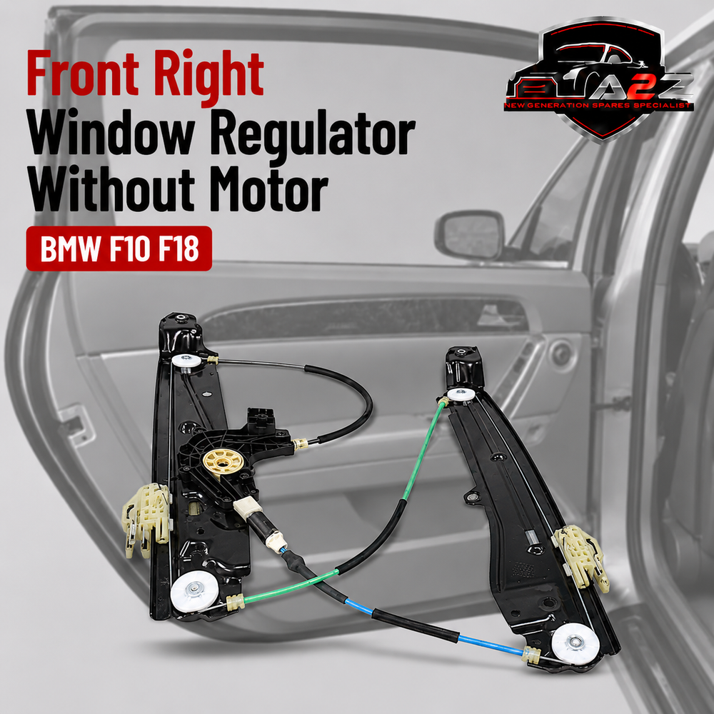 Front Right Window Regulator Without Motor 51337182132 Compatible With BMW F10 F18