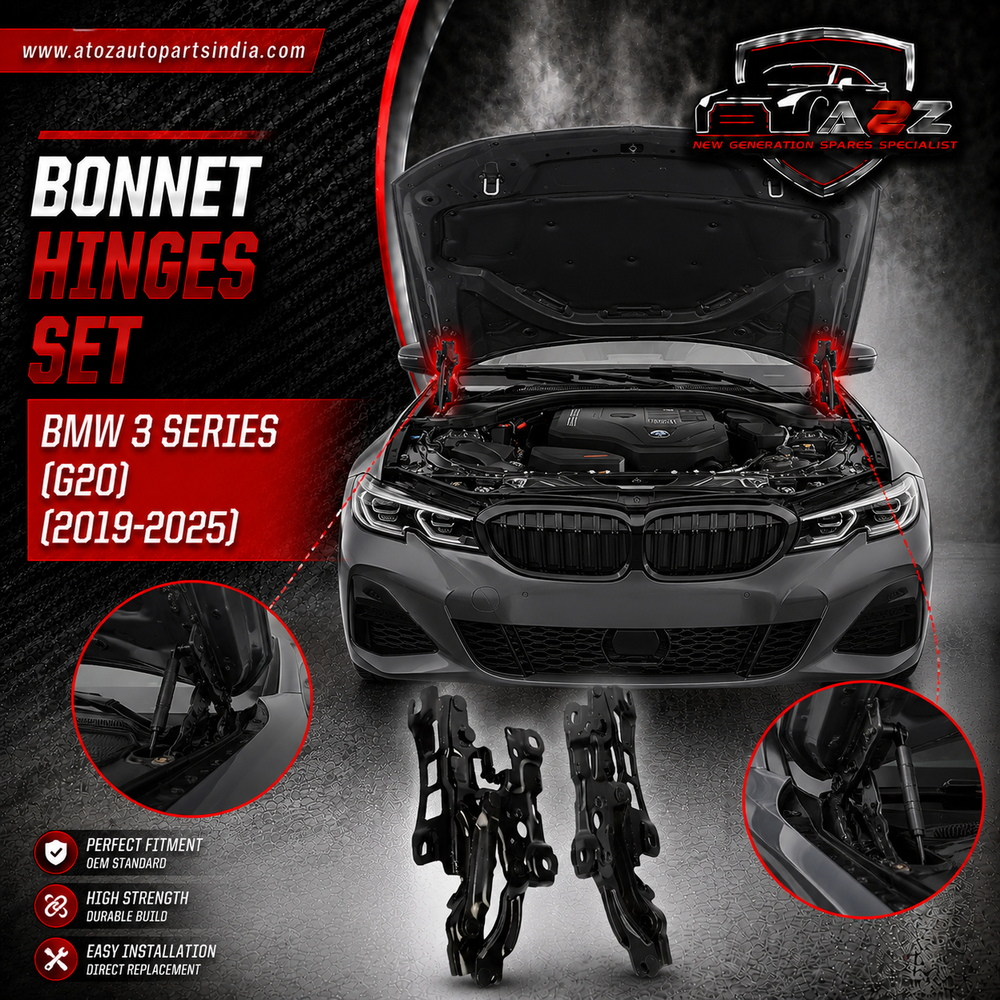 Bonnet Hinges Left 41008494431 & Right 41008494432 Compatible With BMW 3 SERIES (G20) (2019-2025) Tag No.102