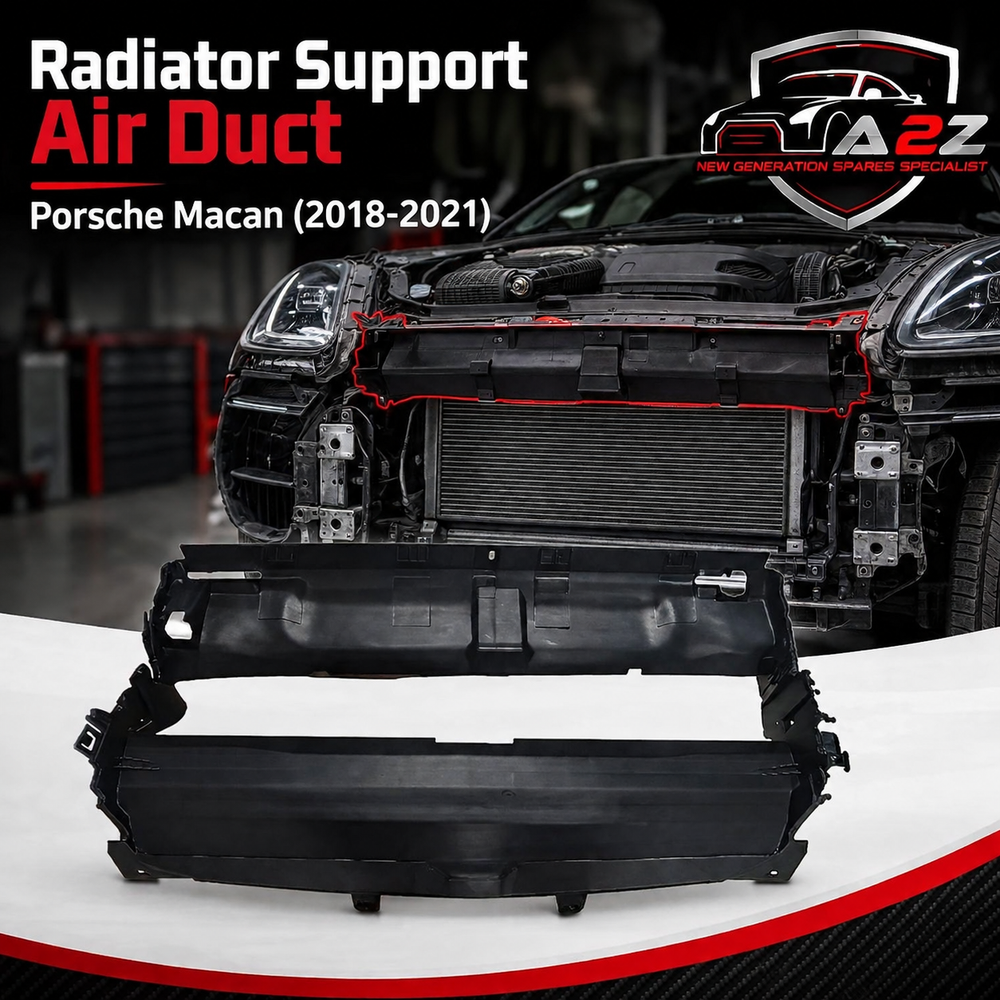 Radiator Support Air Duct 95B121707G Compatible With Porsche Macan (2018-2021)