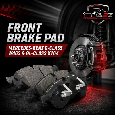 Front Brake Pad A1644202620 2392201 P050063 Compatible With MERCEDES-BENZ G-CLASS W463 & GL-CLASS X164