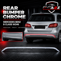 Rear Bumper Chrome 2468851521 Compatible With Mercedes Benz  B CLASS W246 Tag No: 232