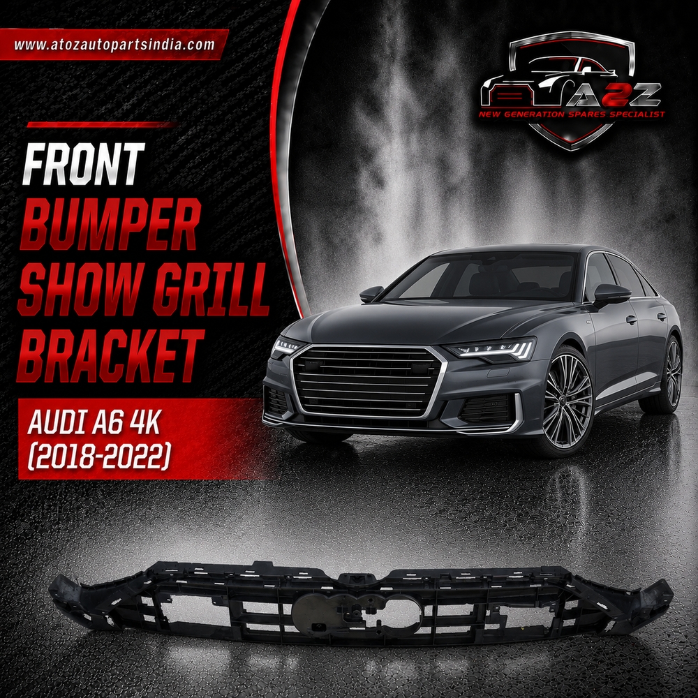 Front Bumper Show Grill Bracket 4KD807233 Compatible With Audi A6 4K (2018-2022) Tag:68