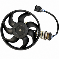 Engine Cooling Fan Motor Fan Assembly (Small) 7L0959455F Compatible With AUDI Q7 (4LB) & PORSCHE CAYENNE (9PA) & VW TOUAREG (7LA, 7L6, 7L7)