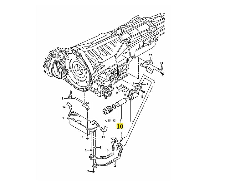 Oil Cooler 0B5325060C For A4 A5 A6 A7 Q5 Tag-O-69