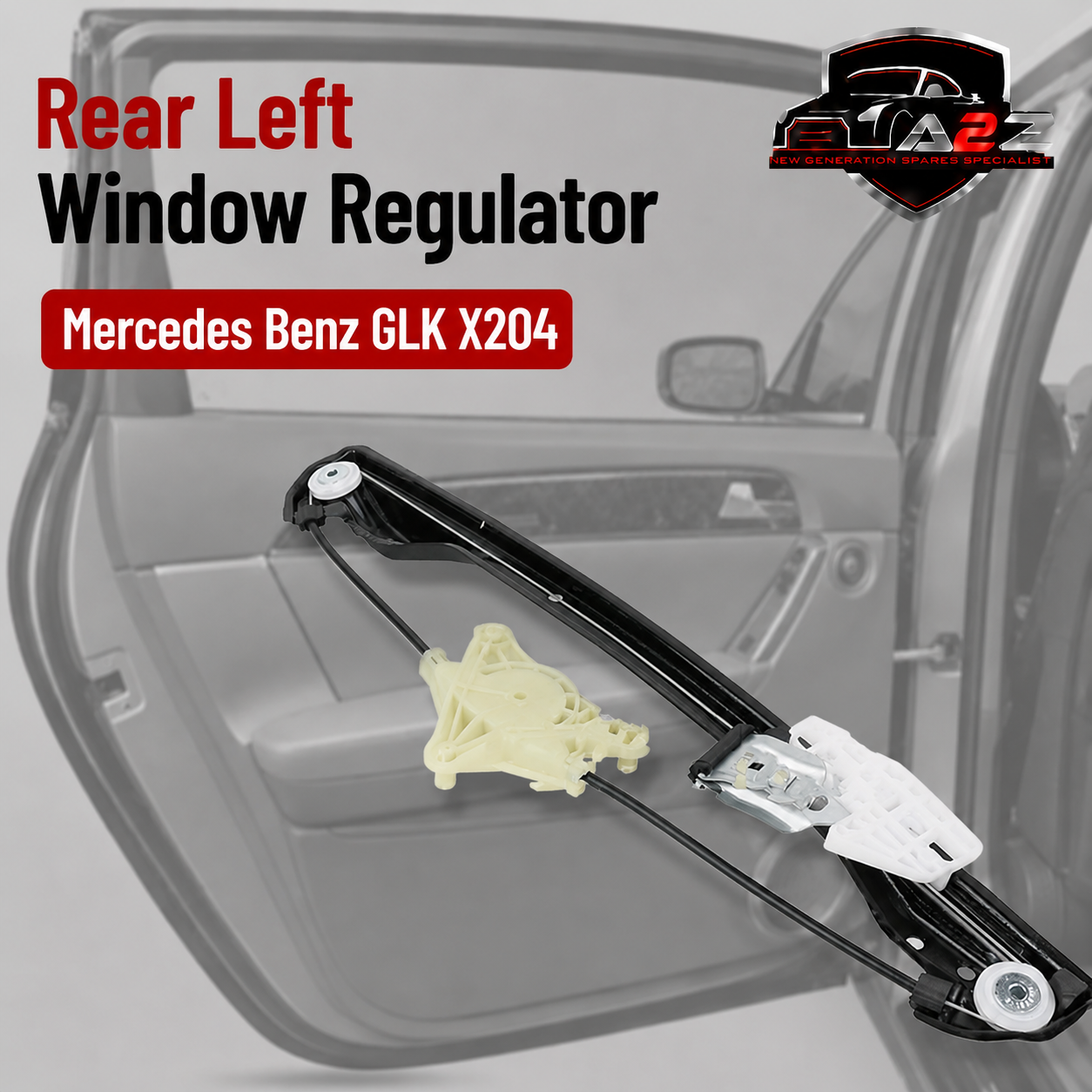 Rear Left Window Regulator 2047301179 Compatible With Mercedes Benz GLK X204