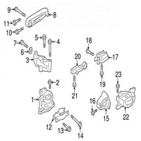 Engine Mount 31686885  Compatible With VOLVO XC90 N.M