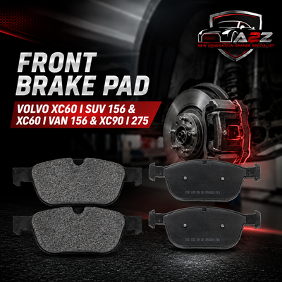Front Brake Pad  30793943 2439901 P86023 Compatible With VOLVO XC60 I SUV 156 & XC60 I VAN 156 & XC90 I 275