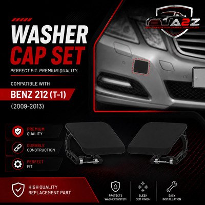 Benz 212 (T-1) (2009-2013) Washer Cap Set. 2128600108 = R.H, 2128600108 = L.H. Tag 305