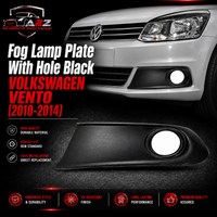 Fog Lamp Plate With Hole Black 6RU854661 Compatible With VOLKSWAGEN VENTO (2010-2014)