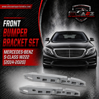 Front Bumper Bracket Left (2228850021) & Right (2228850121) Compatible With Mercedes-Benz S-Class W222 (2014-2020) Tag No.901