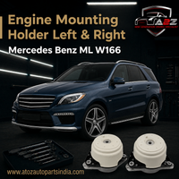 Engine Mounting Holder Left 1662405817 A1662405817 & Right A1662405917 1662405917 Compatible With Mercedes Benz ML W166