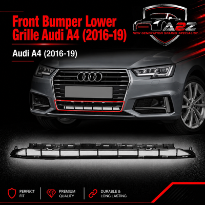 Front Bumper Lower Grille 8W0807683A Compatible With Audi A4 (2016-19) Tag No.198