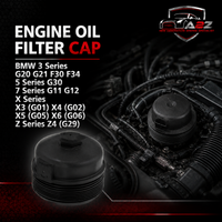Engine Oil Filter Cap 11428583900 Compatible With BMW 3 Series G20 G21 F30 F34 5 Series G30 7 Series G11 G12 X Series X3 (G01) X4 (G02) X5 (G05) X6 (G06) Z Series Z4 (G29)