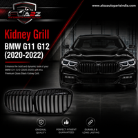 Kidney Grill 51138096133 Black Compatible With BMW 7 Series G11,G12  Tag 61