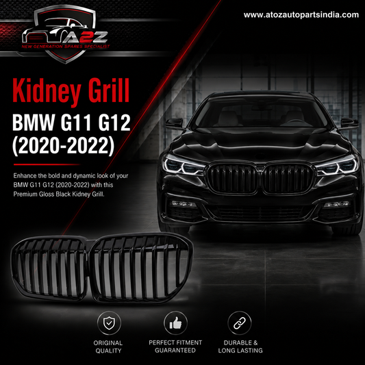 Kidney Grill 51138096133 Black Compatible With BMW 7 Series G11,G12  Tag 61