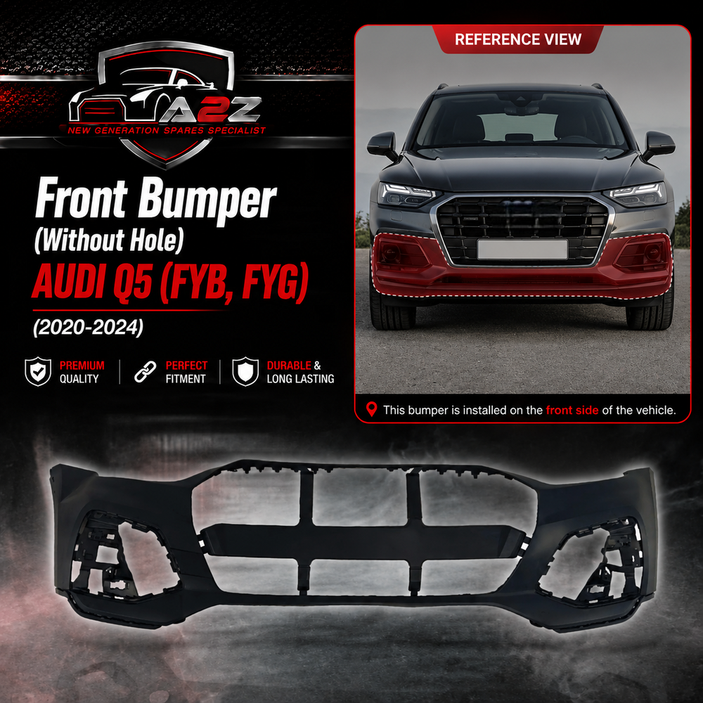 Front Bumper (Without Hole) 80A807065 Compatible With AUDI Q5 (FYB, FYG) Tag No.96B