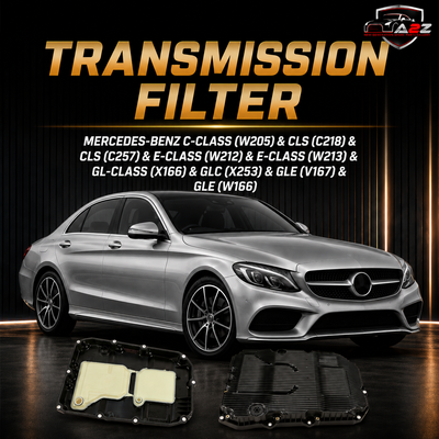 Transmission filter HG114H D845 7252703707 Compatible With MERCEDES-BENZ C-CLASS (W205) & CLS (C218) & CLS (C257) & E-CLASS (W212) & E-CLASS (W213) & GL-CLASS (X166) & GLC (X253) & GLE (V167) & GLE (W166)  Tag 144