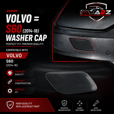 VOLVO = S60 (2014-16) Washer Cap Set.Ref No 39820312 = L.H, 39820330 = R.H Tag 646