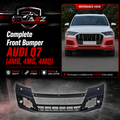 Complete Front Bumper 4M0807065D Compatible With AUDI Q7 (4MB, 4MG, 4MQ) Tag N0.117